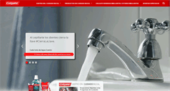 Desktop Screenshot of colgatecentralamerica.com